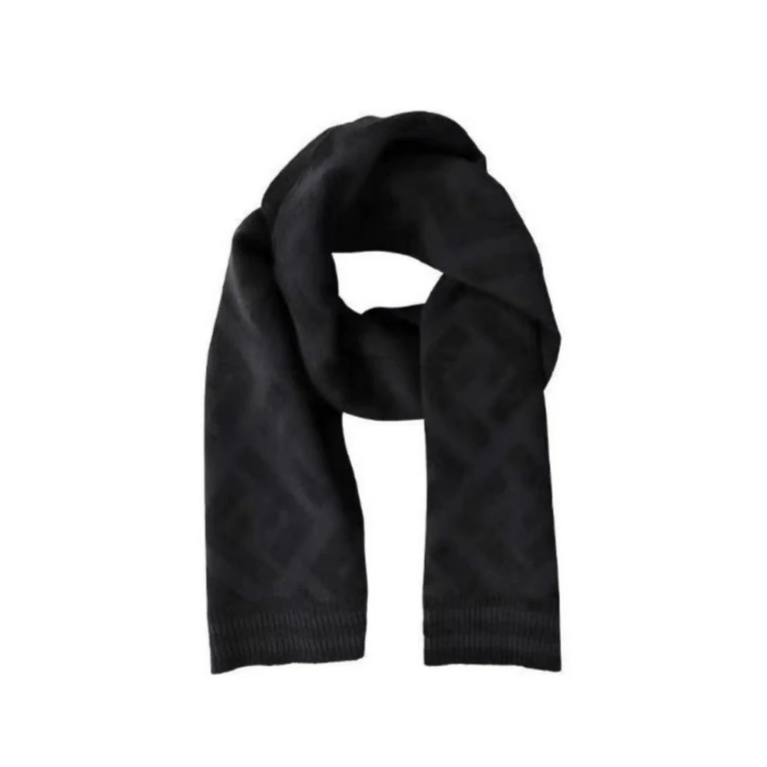 未使用 FENDI/芬迪 FENDI黑色老花围巾