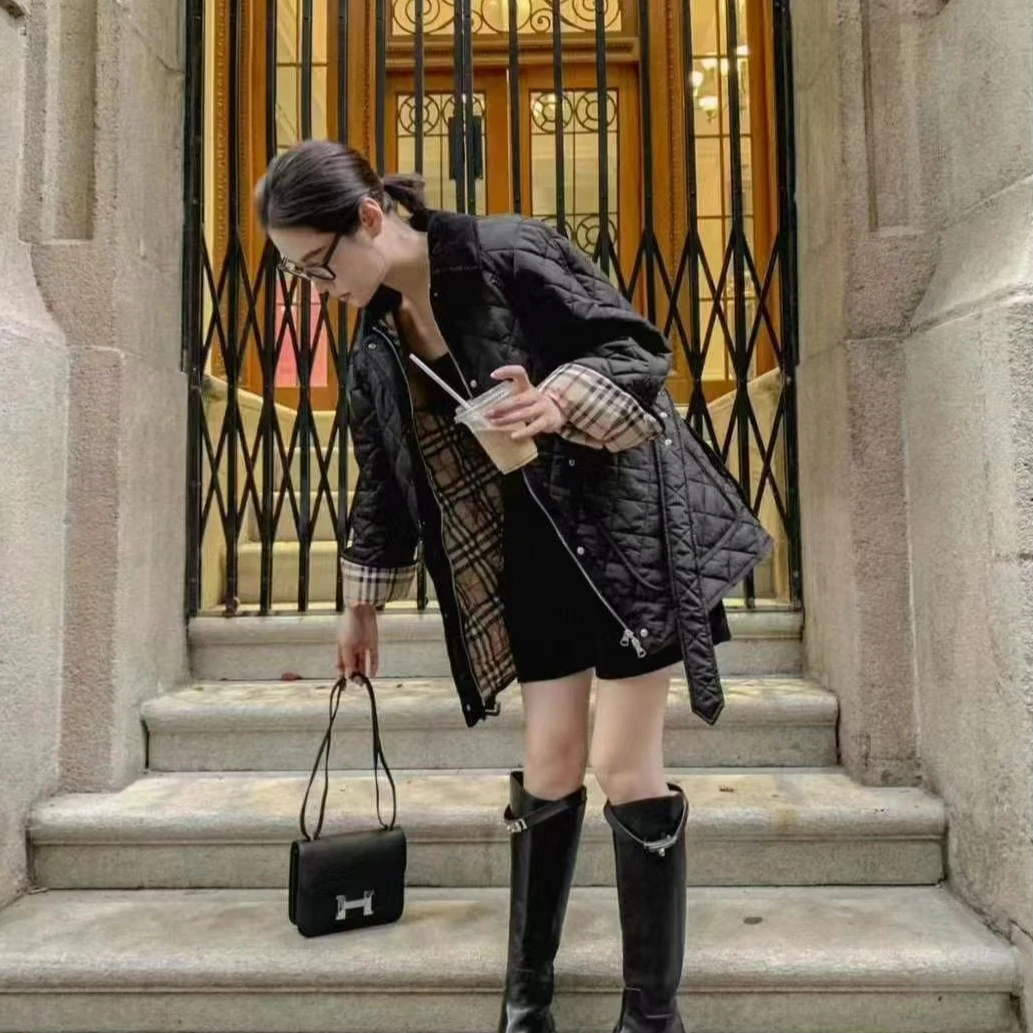 全新未使用 BURBERRY/博柏利 BURBERRY 新款束腰棉服