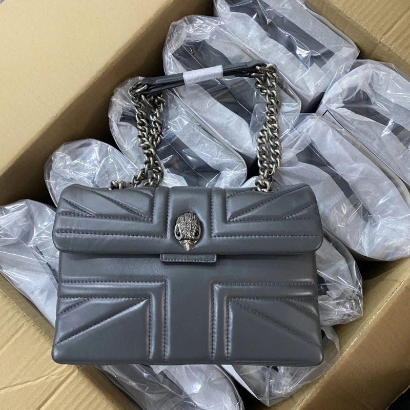 出口英国中号正品鹰头包新款羊皮女士斜挎包