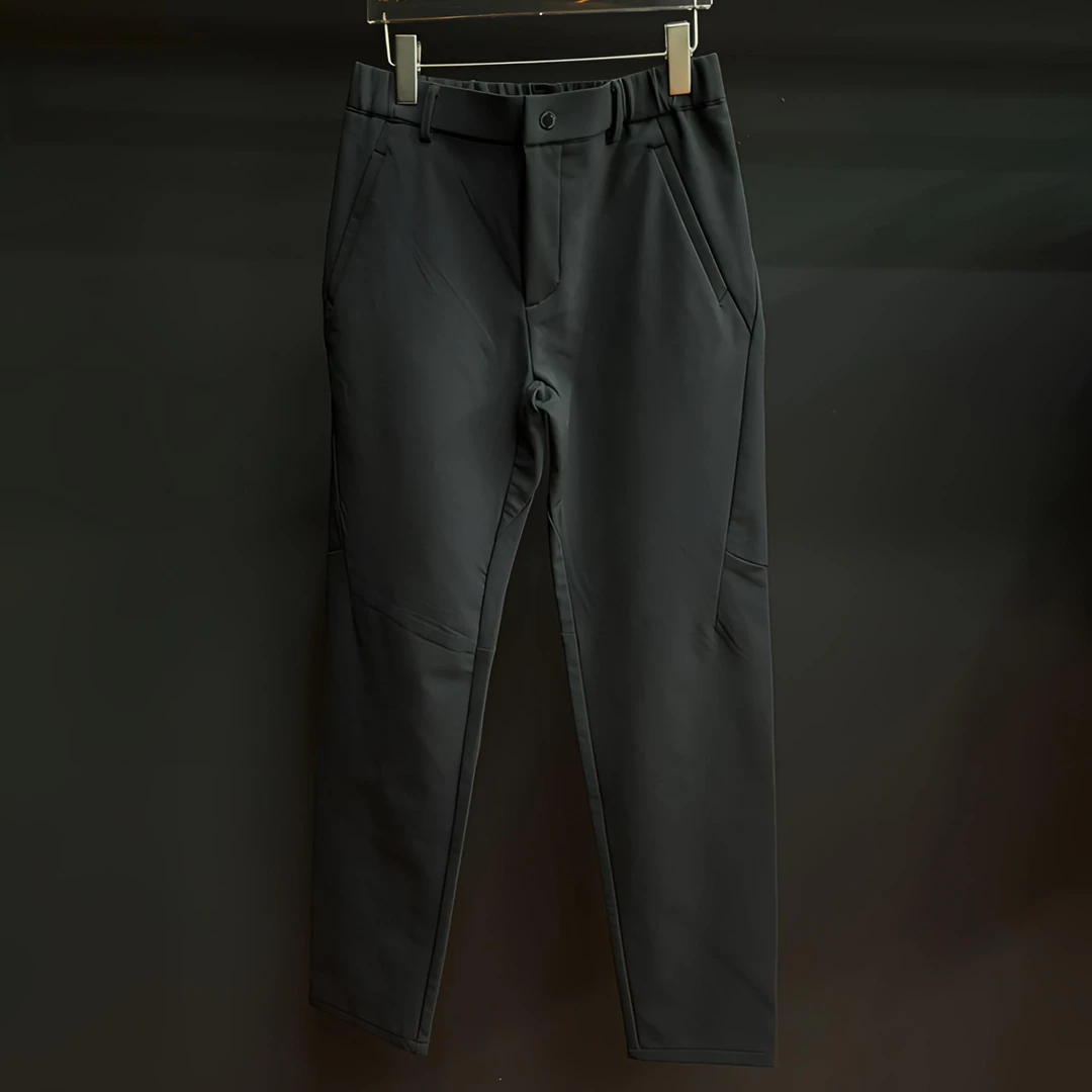 【悦】H秋冬加厚拉毛户外运动休闲商务运动长裤户外休闲两穿男