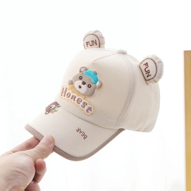 儿童帽子男孩2025新款秋冬季鸭舌帽宝宝棒球帽春秋款户外遮阳帽女