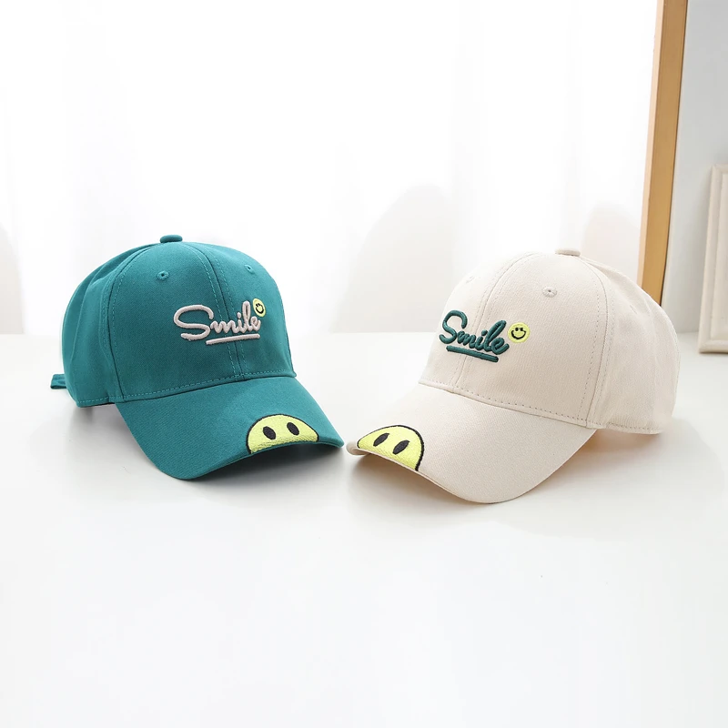 儿童帽子春秋款棒球帽男童女童鸭舌帽2025新款男孩遮阳帽秋冬季