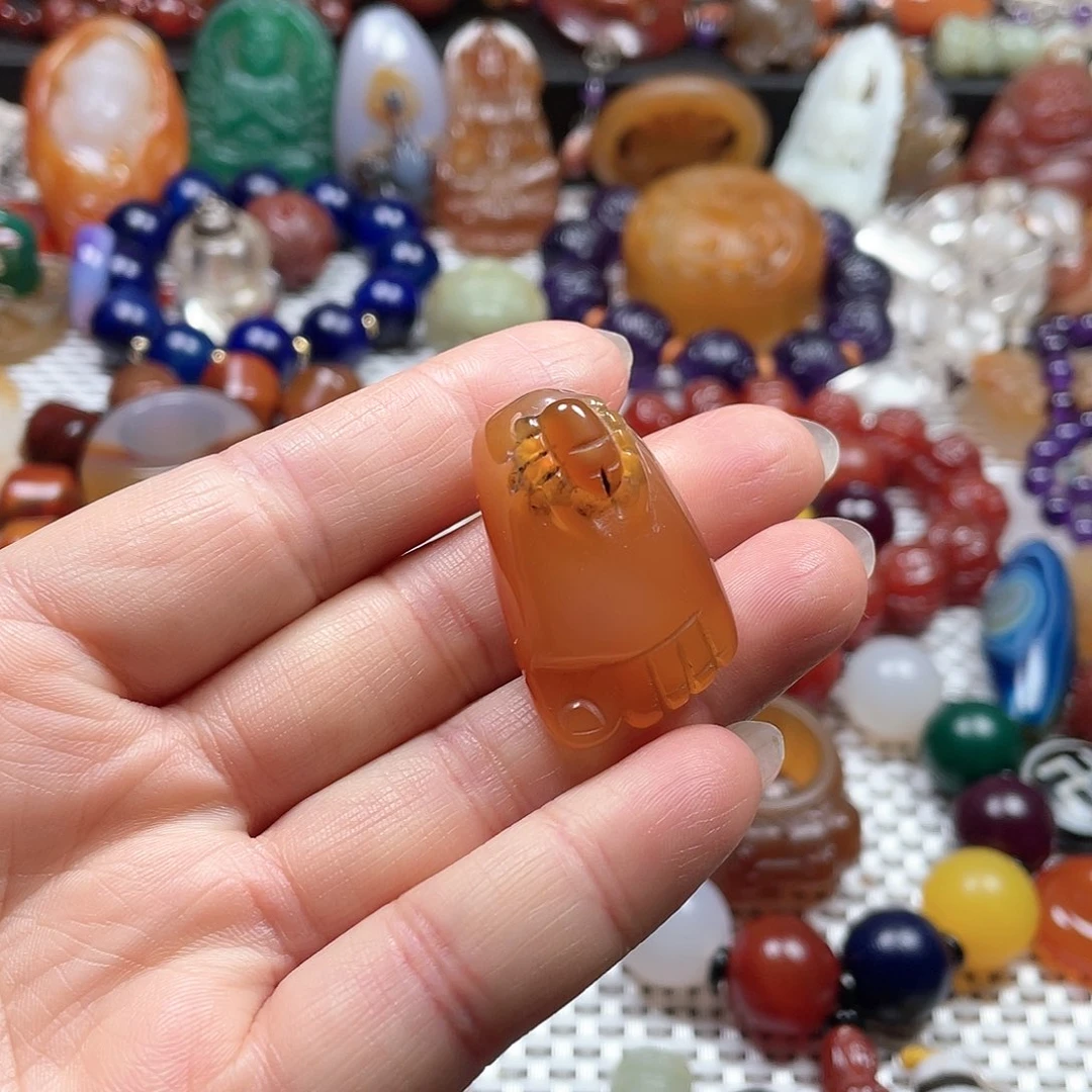 玛瑙/玉髓挂件未镶嵌