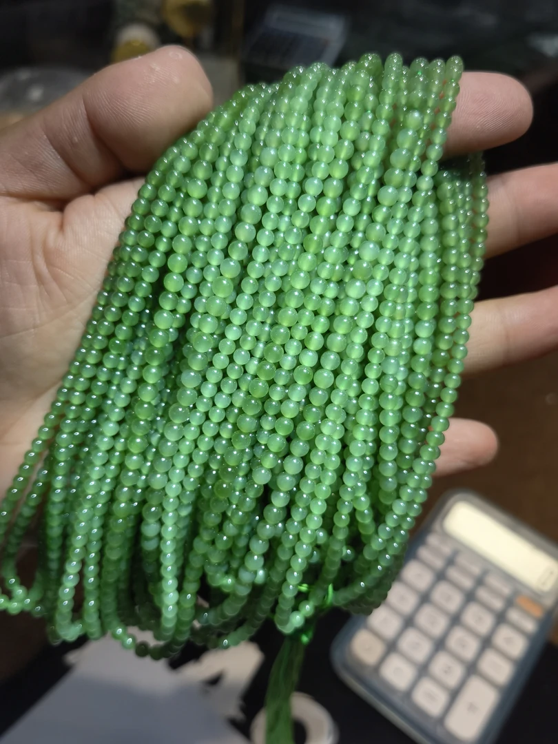 和田玉碧玉小米珠丨V多样性发一曹