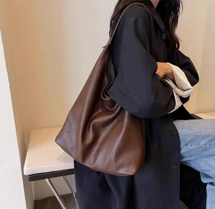 TWT梨子包包//小众百搭休闲单肩容量子母两包bb001