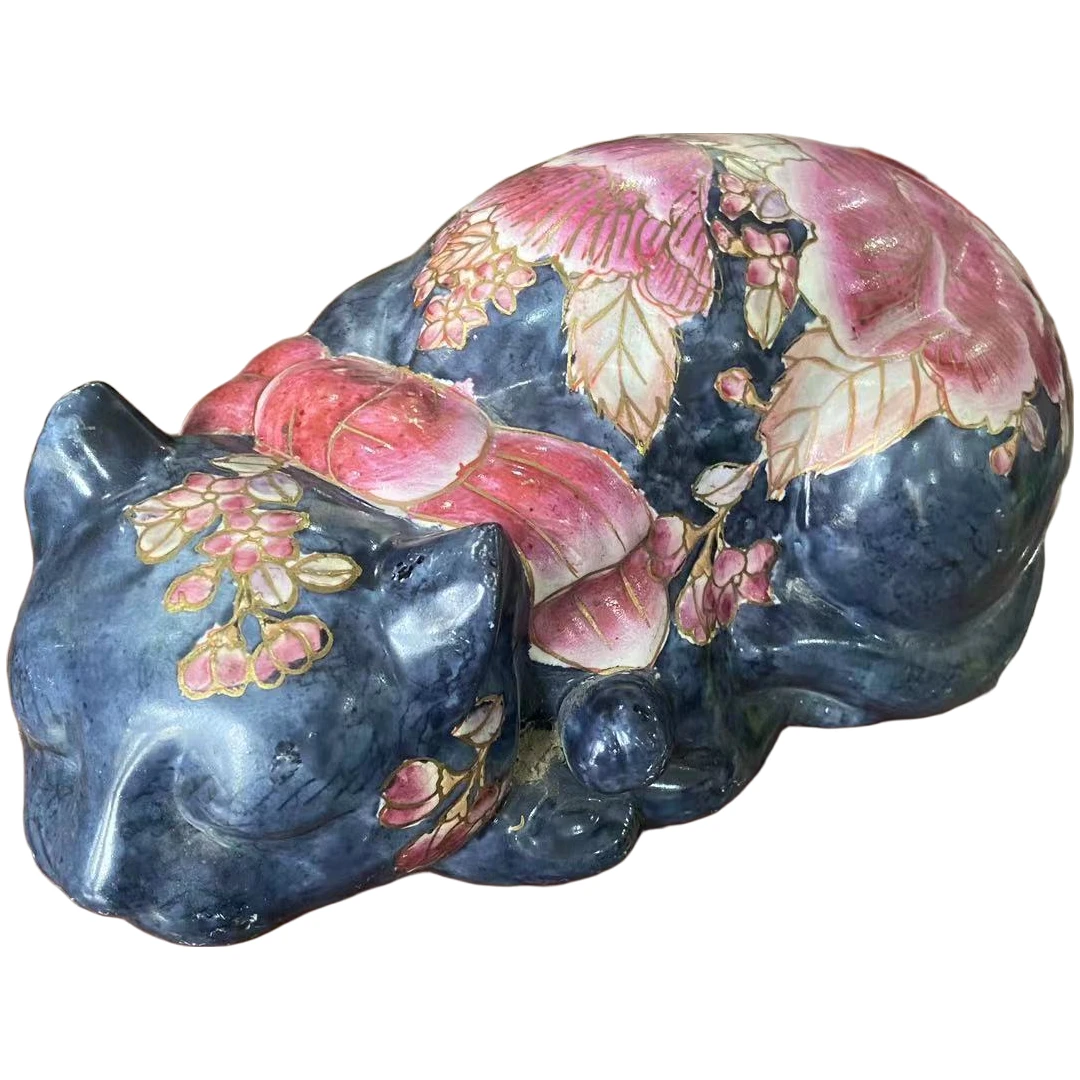 尾货    饰品   猫摆件1   有残    24*12*10