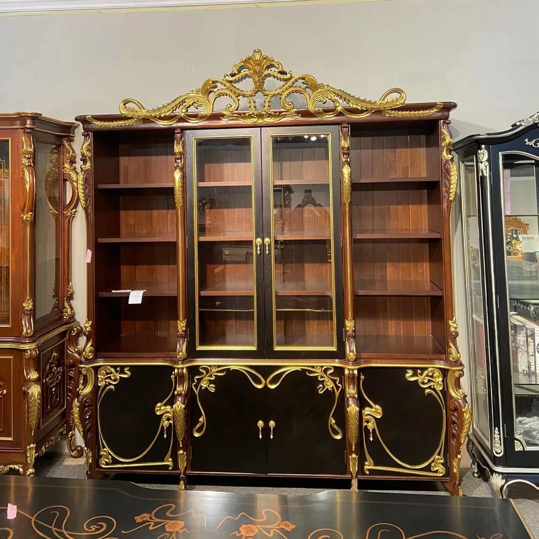 法式家具 哥特    书柜   GY181  225*50*250