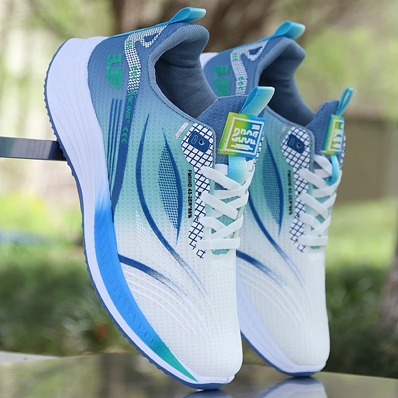 夏季男鞋2024新款青少年运动鞋透气防臭网面鞋轻便时尚软底跑步鞋