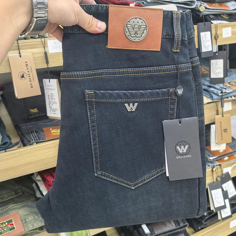 【罗仔精选】秋冬男士高品质牛仔裤秋冬男裤长裤JDA861