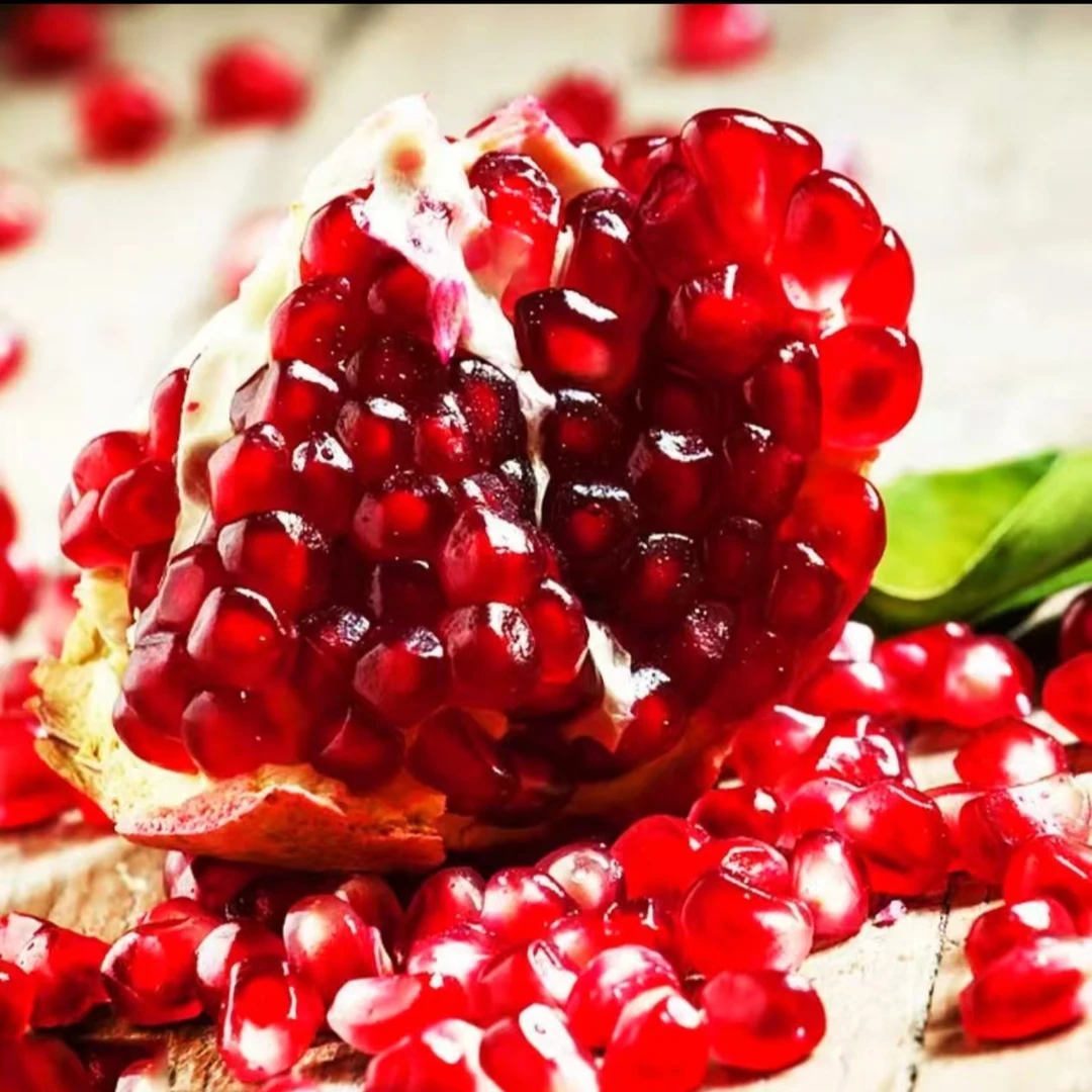 【现摘】正宗突尼斯软籽石榴带箱3斤装新鲜水果当季营养香甜微花皮W