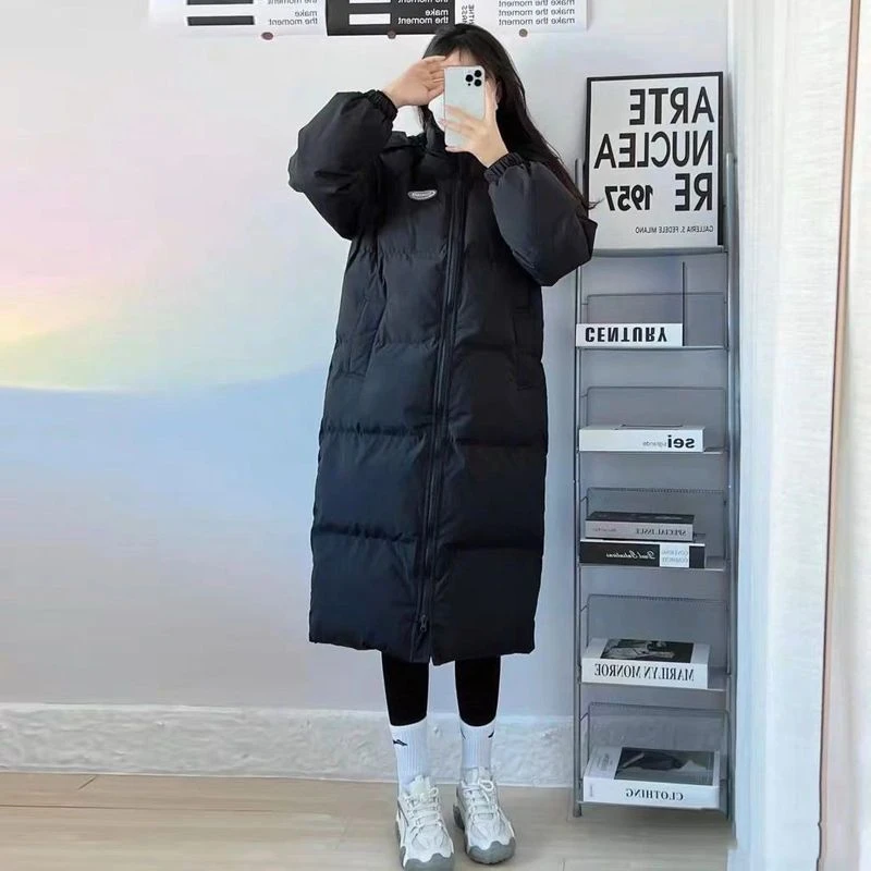 2023新款羽绒服长款羽绒服女冬季年新款袄小个子加厚衣外套