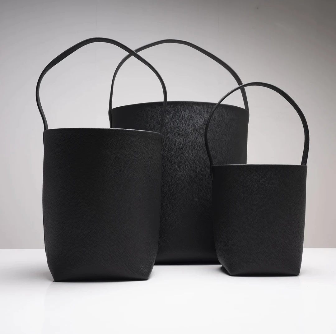 【PURITYYH】多款式头层牛皮百搭时尚通勤水桶包包英伦经典高品质