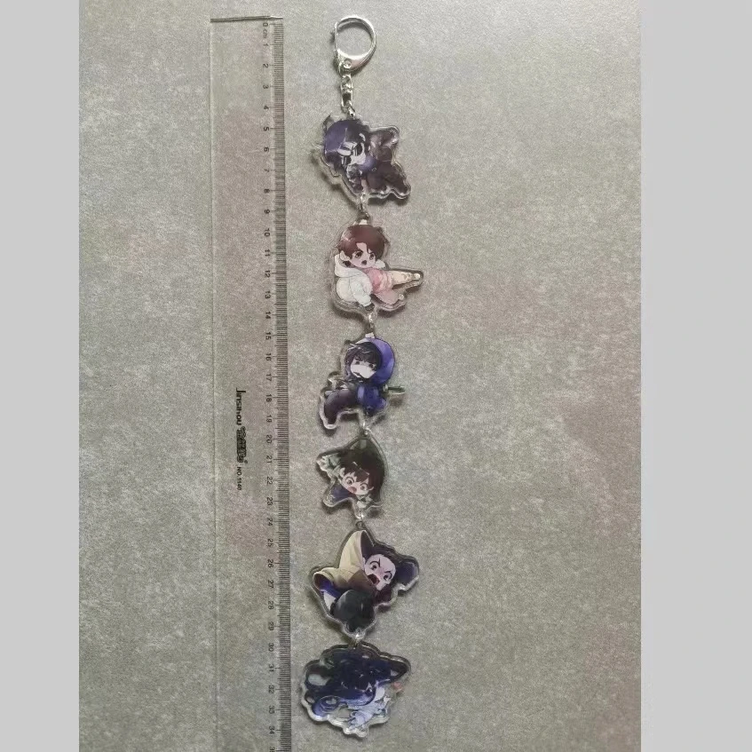 盗墓笔记钥匙扣亚克力高颜值钥匙扣串串书包挂件送朋友闺蜜