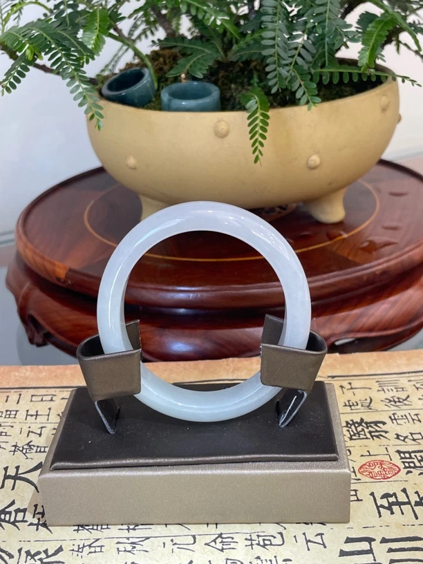 天然缅甸翡翠A货手镯定制2324同料起货效果展示