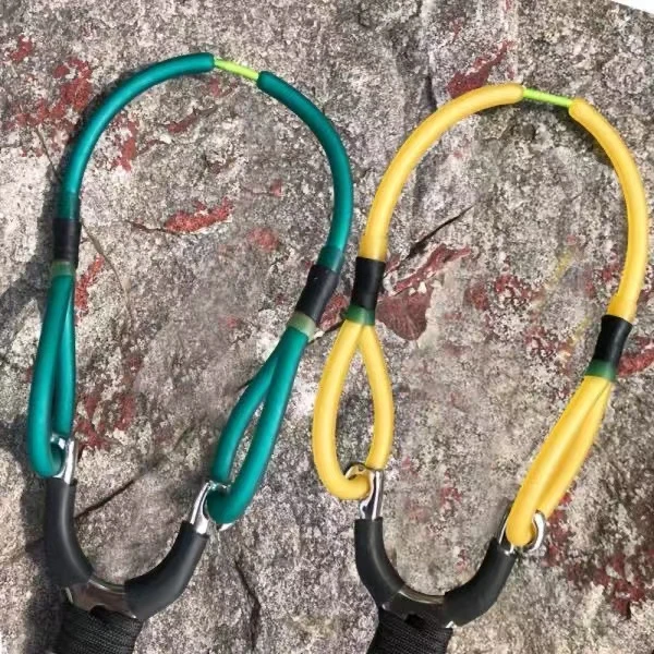 弹弓一根筋皮筋加厚传统拖挂四拖二羊角弓皮筋组3060高弹单卡内穿