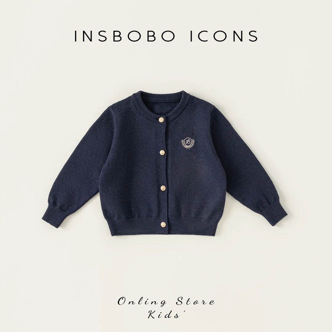 QY24065【秋】儿童上衣（刺绣开衫毛衣）