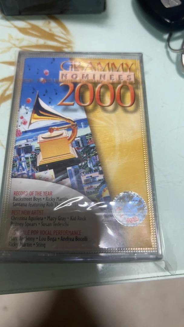 老库存正版磁带、葛莱美喝彩2000、正版磁带、张清芳