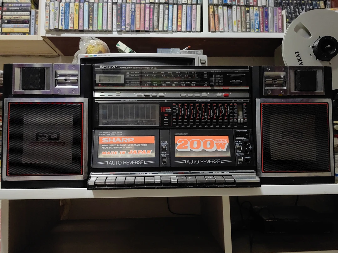 夏普经典939录音机整机进口