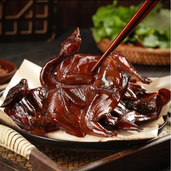 【七个桔儿】黑鸭卤味鹌鹑小包装解馋小零食夜宵营养追剧小吃