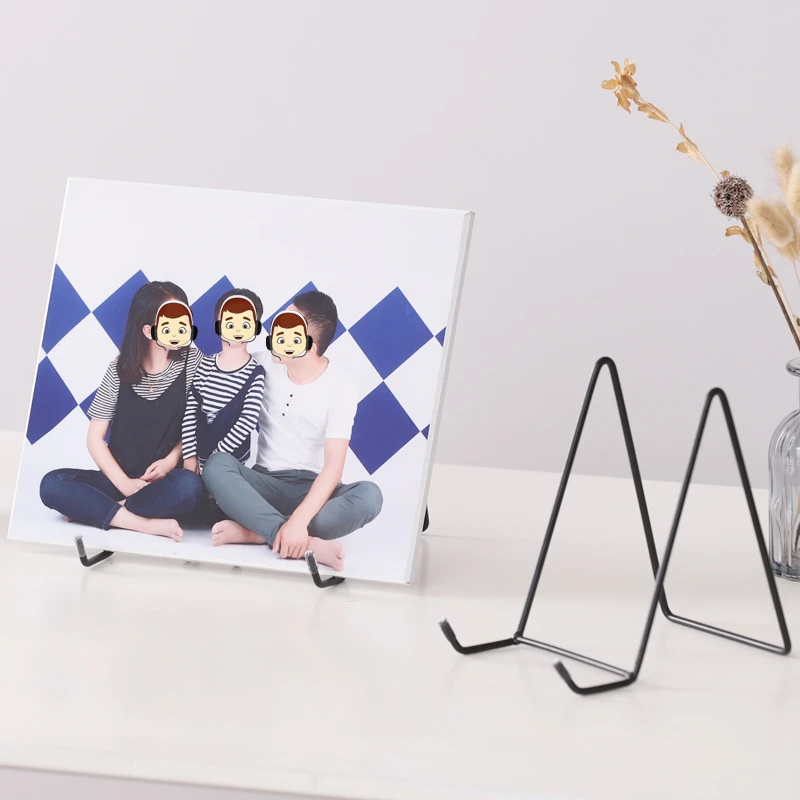 桌面相框托架画框支架托奖牌证书照片展示支撑架相片相册摆台创意