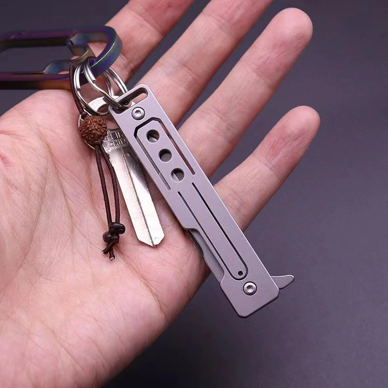 新款不锈钢便携式快开开箱拆快递厨房水果削皮器