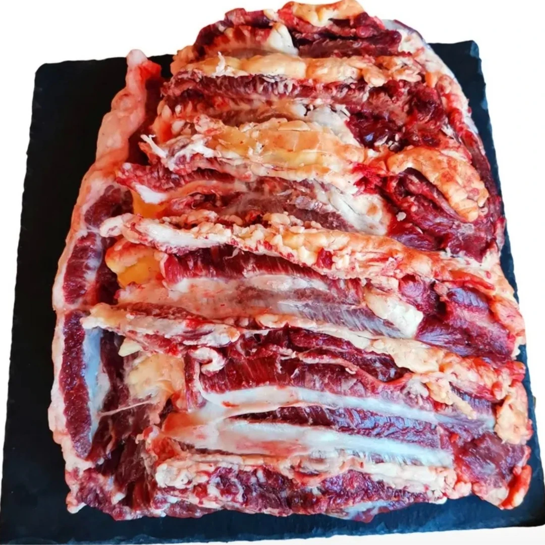 新鲜现宰土杂黄牛吊龙500g