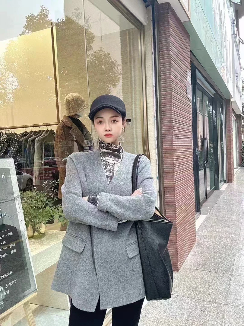 〖荷贝俪〗羊毛大衣