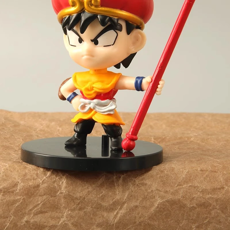 Q版七龙珠手办摆件弗利萨孙悟空比克悟饭动漫卡通贝吉塔玩具车载