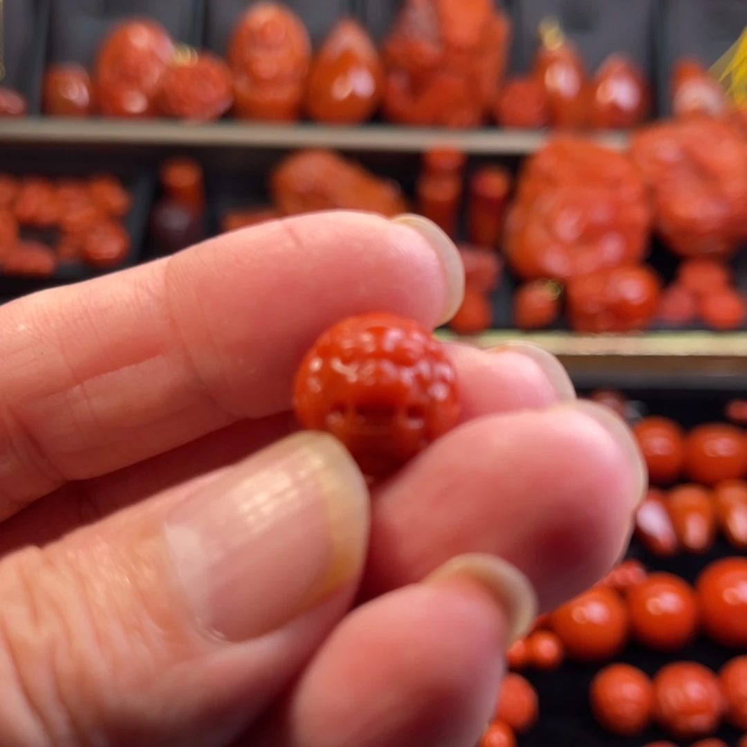 【闪购商品】南红玛瑙貔貅14未镶嵌萨****料