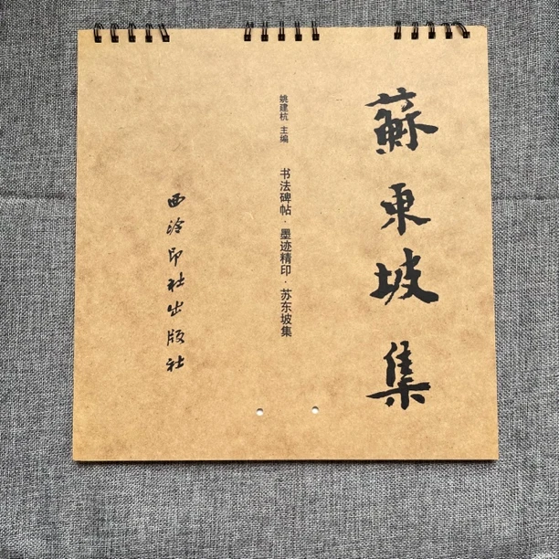苏东坡集，20年前的老字帖，溢价出，品好颜真卿座位