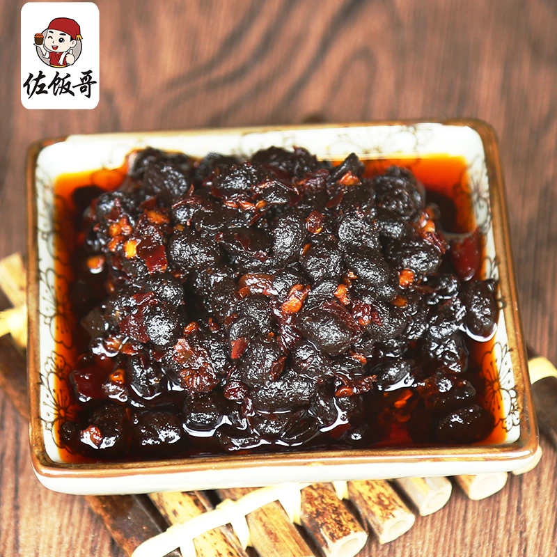 江西特产佐饭哥农家风味豆豉辣椒酱豆鼓味浓香辣开胃拌饭辣酱瓶装