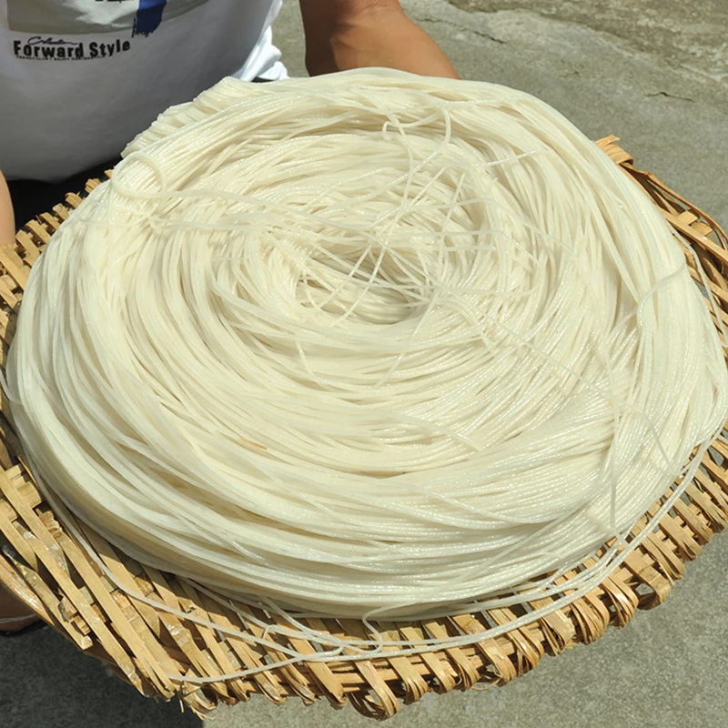 傣味撒撇米线新鲜半干小锅米线凉拌云南特产美食方便速食小吃米粉