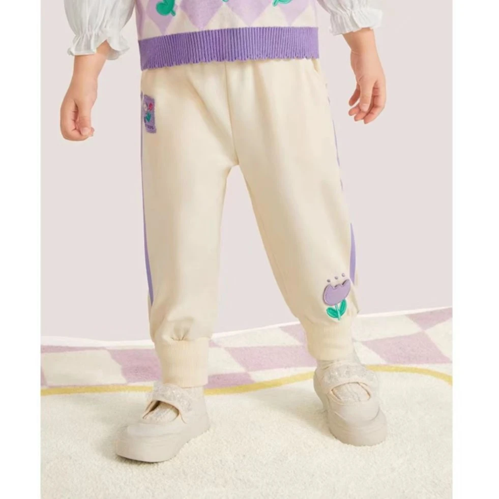 8026儿童秋装宝宝休闲裤小童卫裤外穿长裤女童秋款裤子