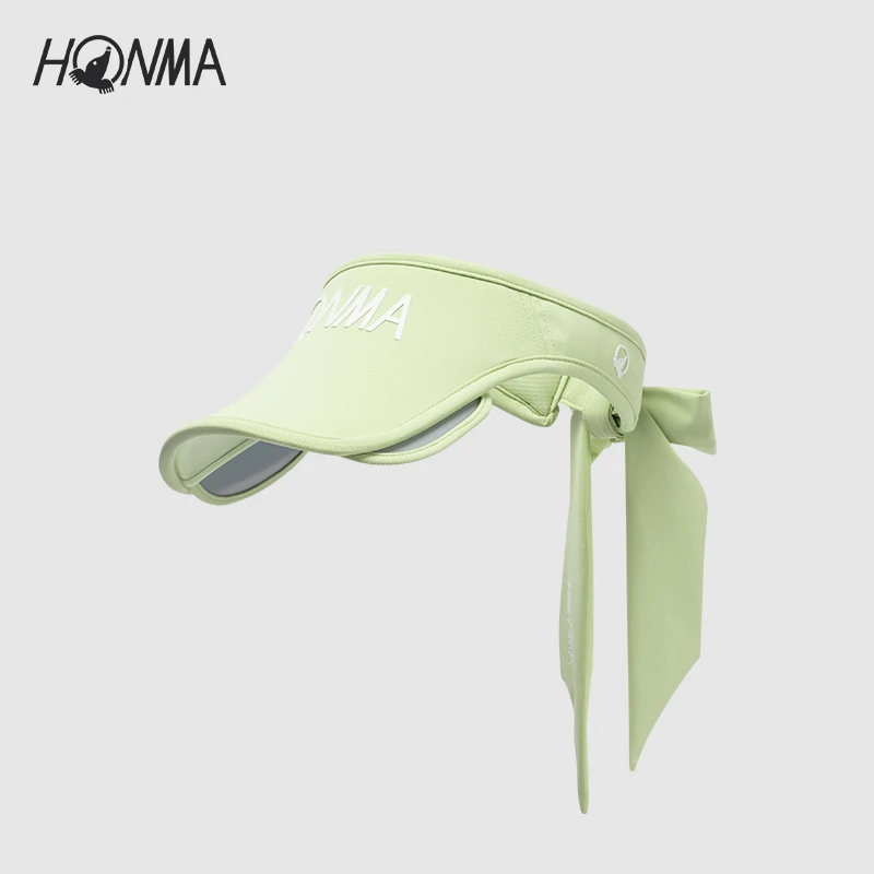 【专业高尔夫】HONMA可收缩防晒片女士帽子空顶帽速干HWKX018B003