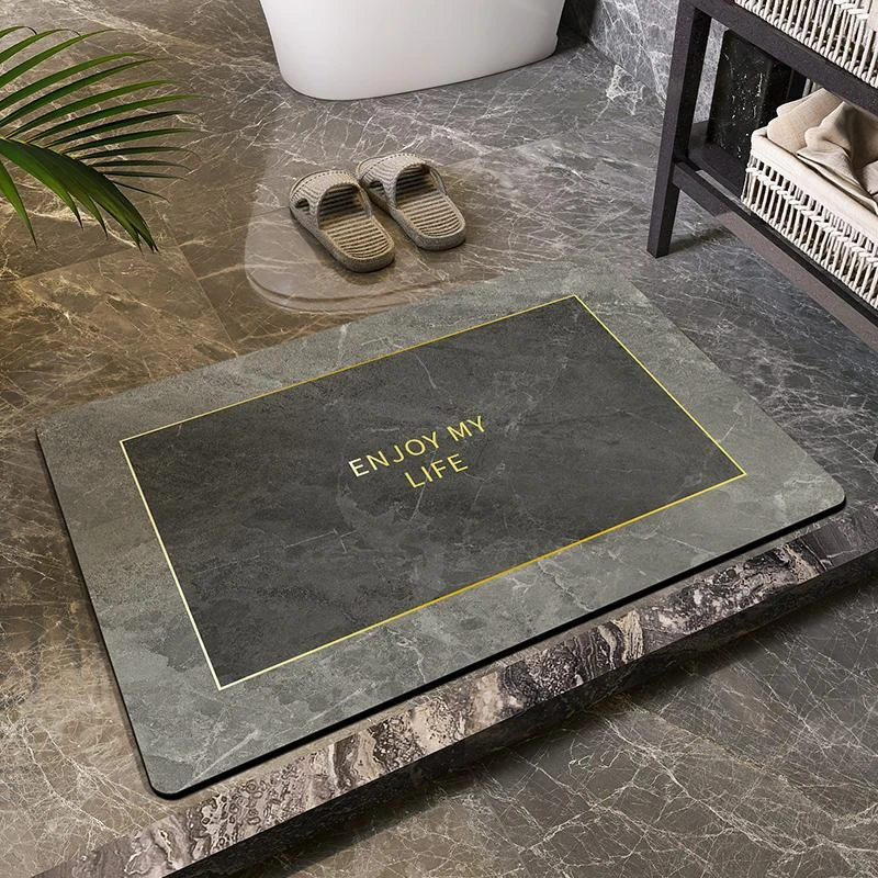 厨房防滑厕所卫生间门裁剪入户门垫耐脏浴室吸水垫吸水防滑垫脚垫