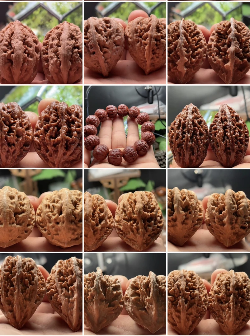 核桃文玩东北楸子压车链接