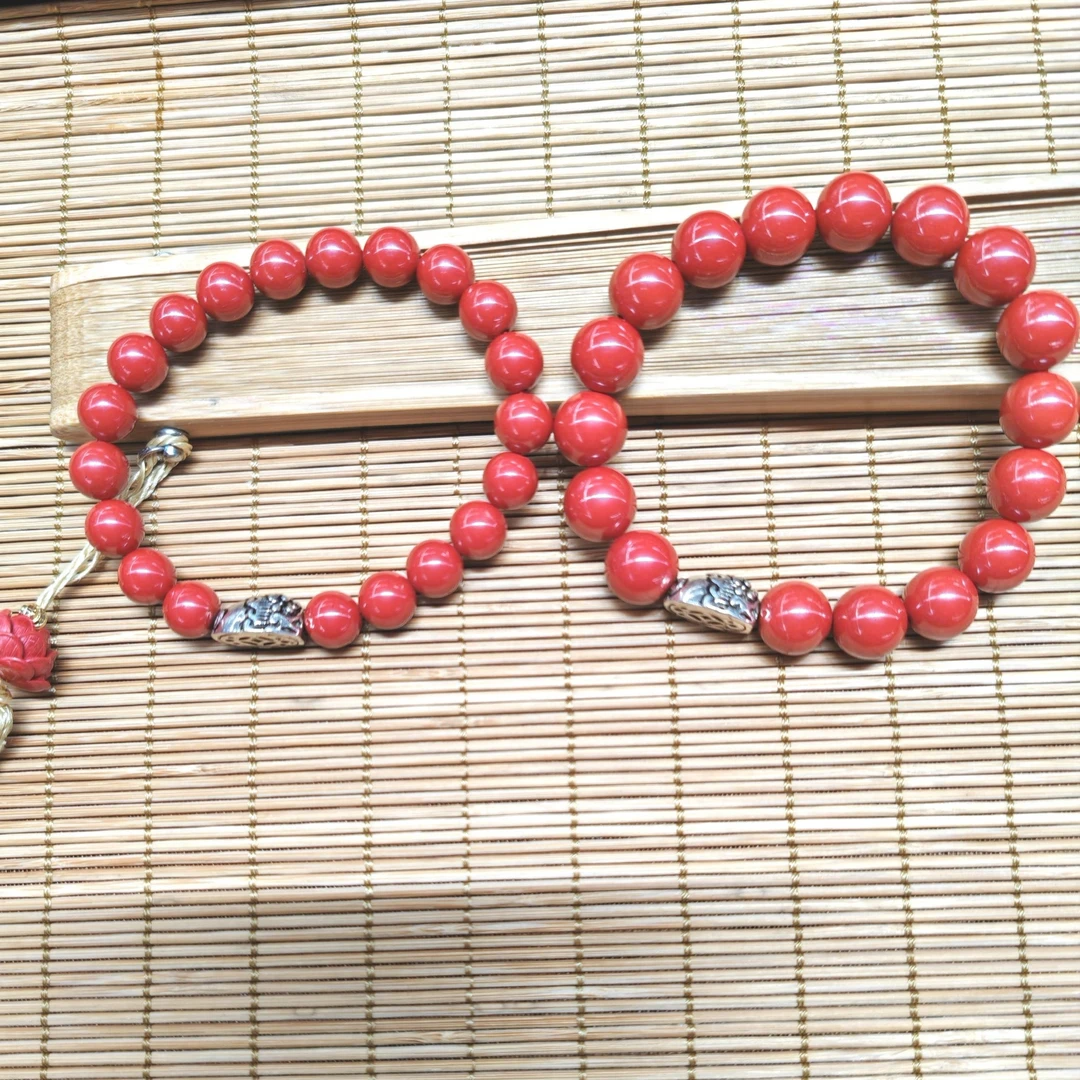 含辰砂工艺品红丹朱砂 高含量帝王砂貔貅时尚女式手串
