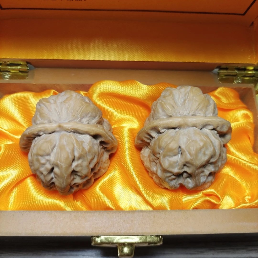 涞水文玩麻核桃蛤蟆头皮质好油性足挂瓷上色快