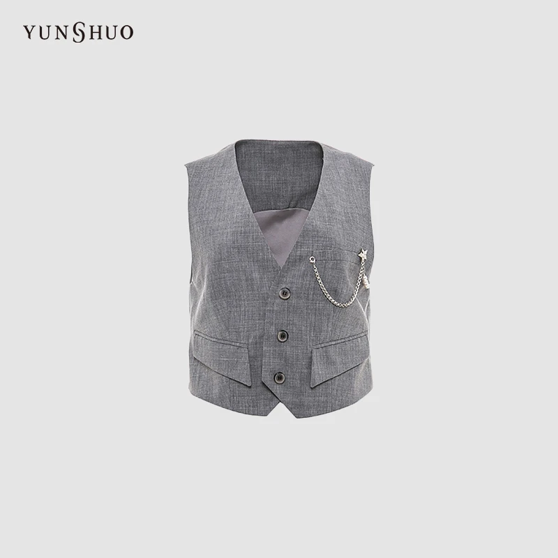 YUNSHUO 夏季新款马甲 625037