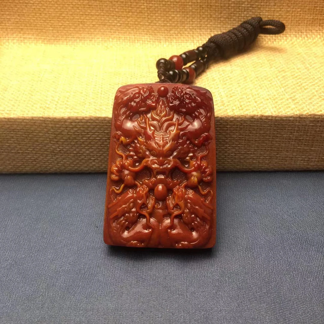 【粉丝专享】特色手工艺品九龙护主牌