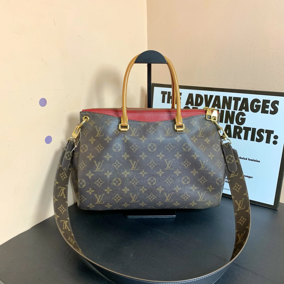 95新 LouisVuitton/路易威登 LV传奇托特包/路易威登斜挎包