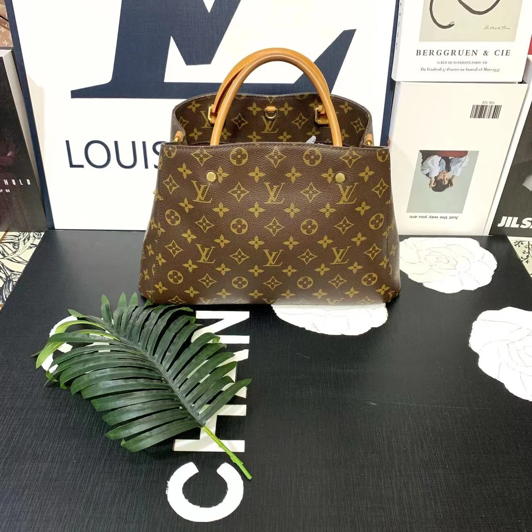 95新 LouisVuitton/路易威登 路易威登斜挎包/lv蒙田单肩包