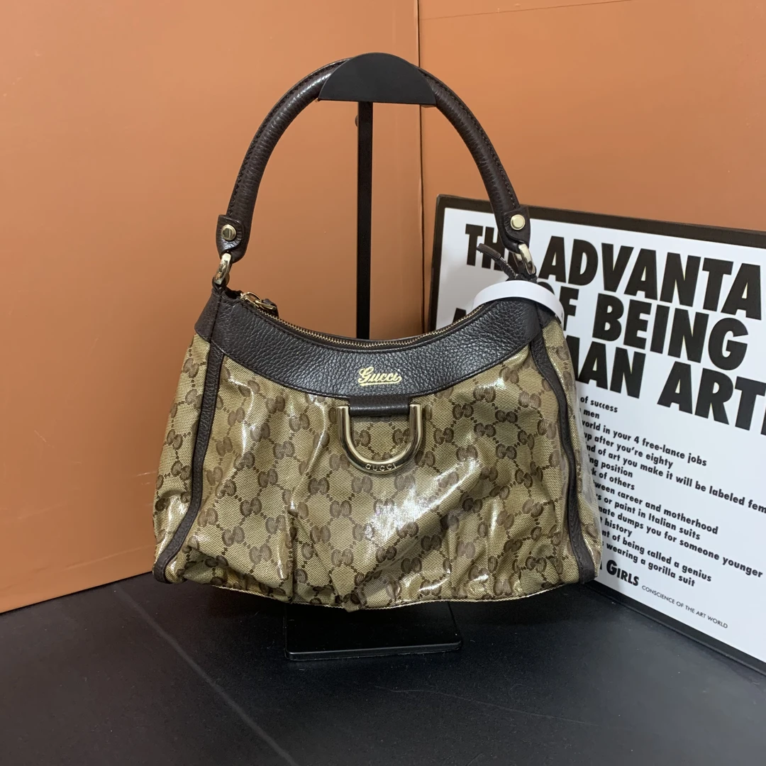 95新 GUCCI/古驰 小怡中古/ GUCCI托特包/古驰腋下包