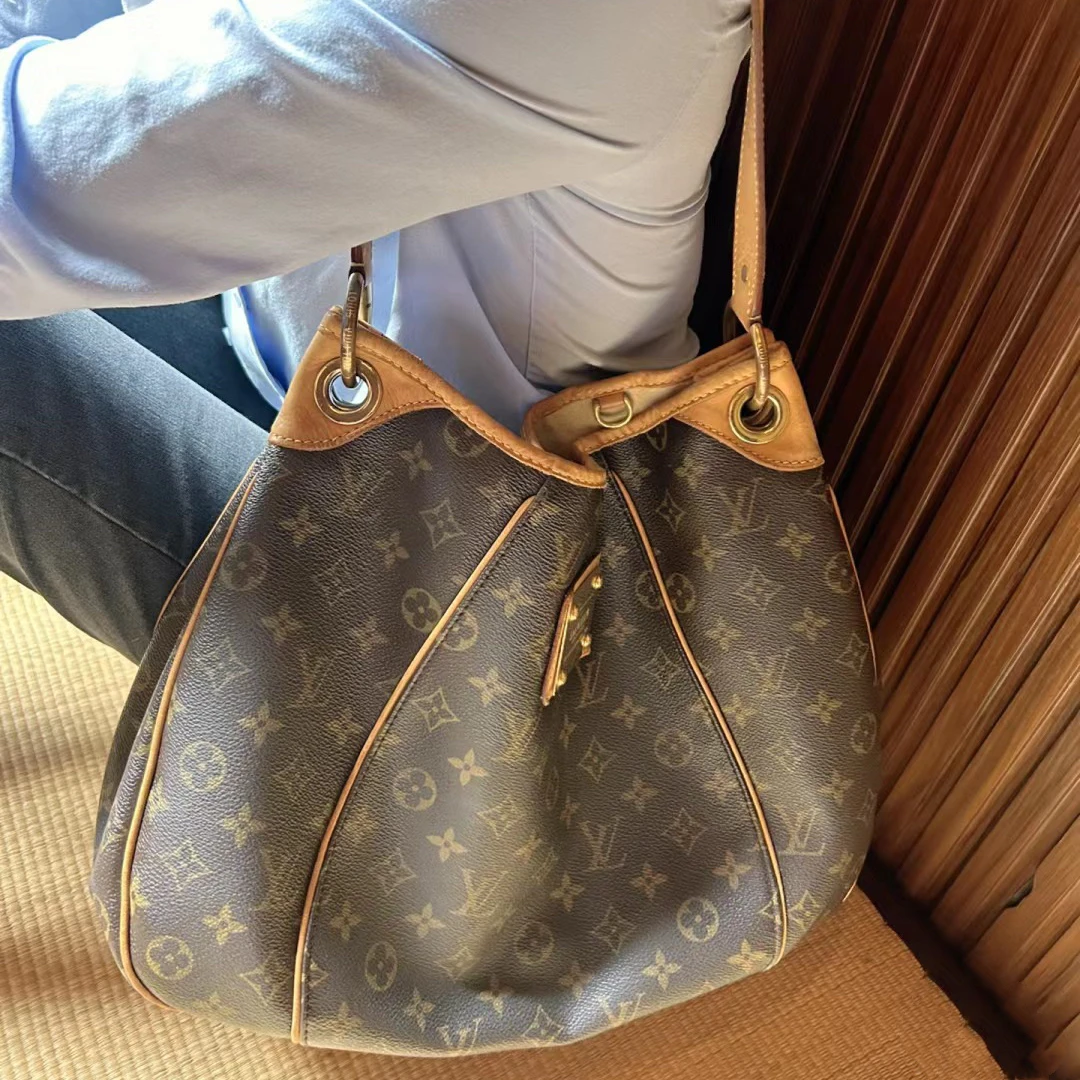 95新 LouisVuitton/路易威登 LV腋下包/老花单肩包/腋下南瓜包