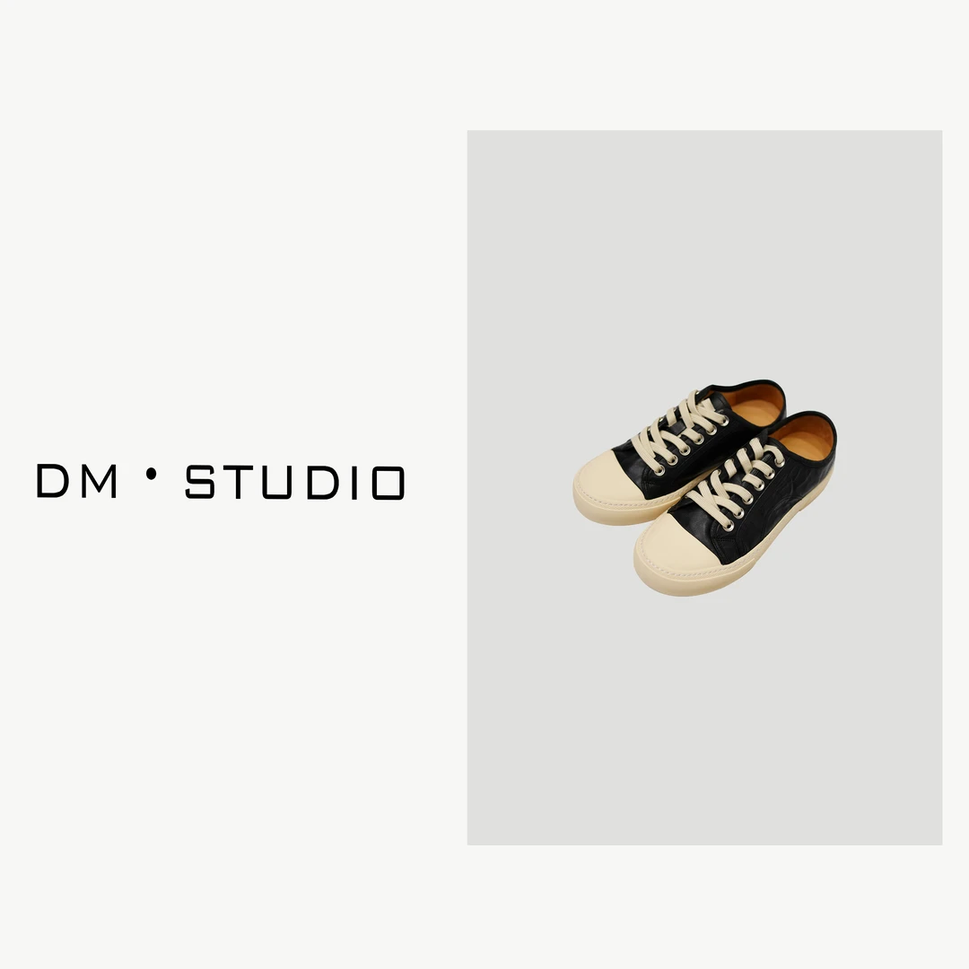 -DM•STUDIO/减龄经典百搭高级感真皮平底鞋（MQ225）