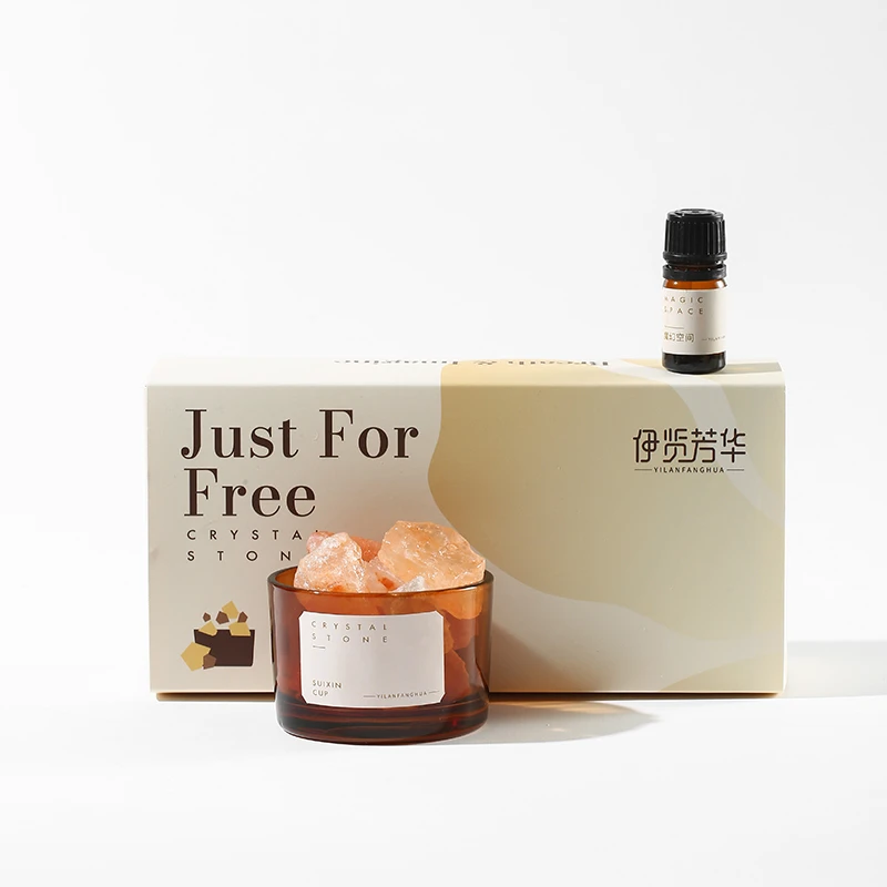 【精致礼盒装】伊览芳华魔幻晶石香薰礼盒卧室精油香氛摆件ins礼物