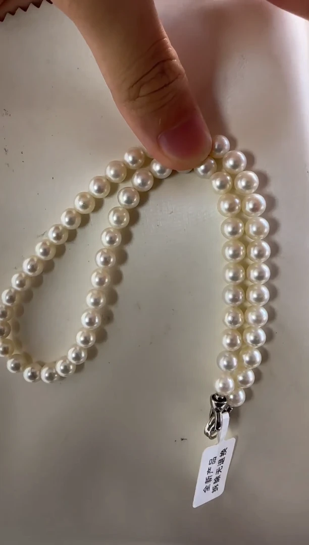 【闪购商品】海水珍珠颈饰银S925镶嵌海水珍珠项链