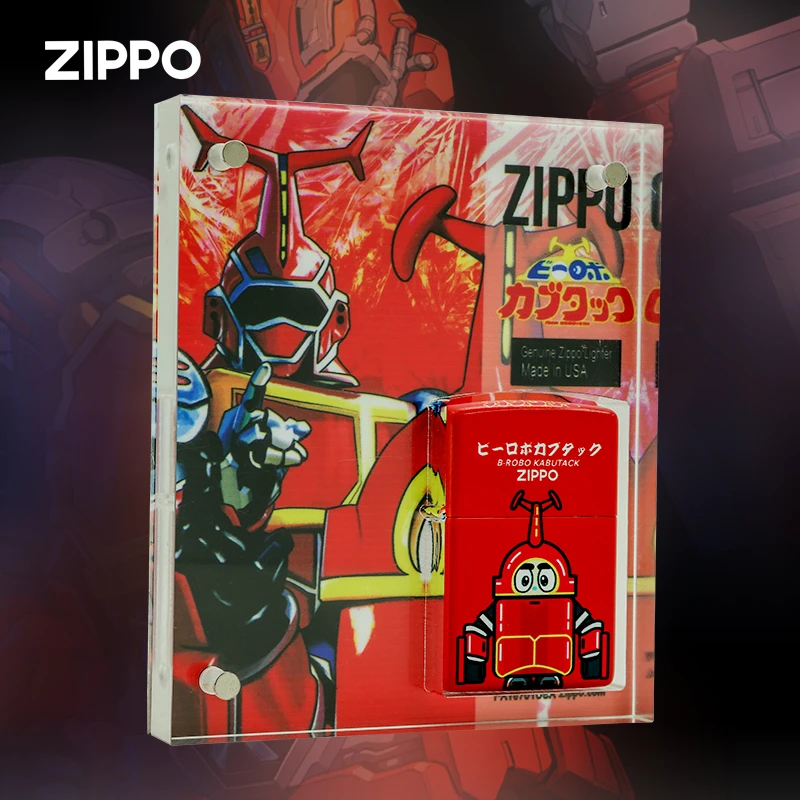 ZIPPO官方正品动漫哑漆铁甲小宝卡布达ins潮流风送礼DY9902CY