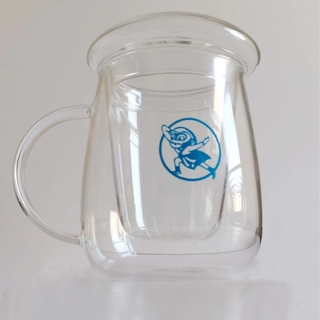 玻璃水杯  家用可爱