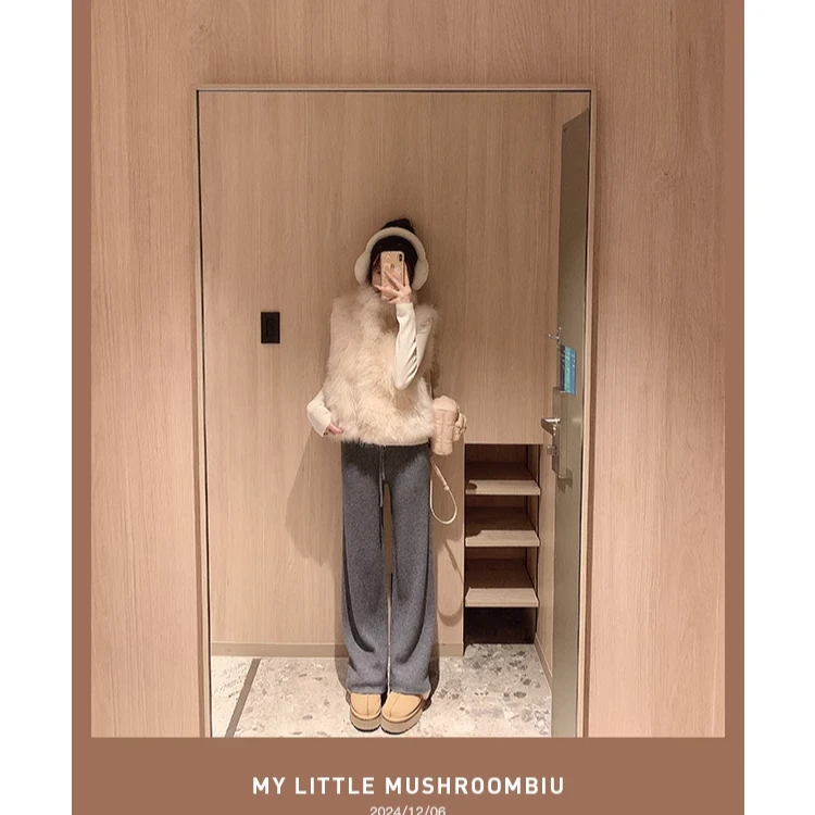 口碑王升级!!土耳其绒加厚针织裤 / 进口机一体绒工艺